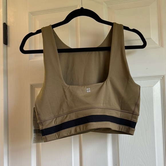 Sweaty Betty All Day Wrap Waist Tank Color Terra Brown NWT - Picture 5 of 8